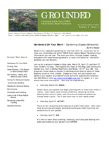 Grounded Newsletter, March 2013