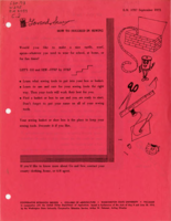 How to succeed in sewing