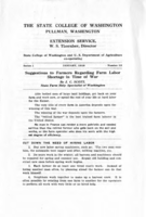 Suggestions to farmers regarding farm labor shortage in time of war