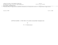 Lawn bullbugs: A new pest of lawns in Eastern Washington