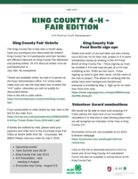 King County 4-H, Fair Edition, June 2019