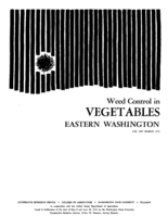 Weed control in vegetables: Eastern Washington