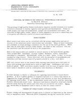 Control of insects of annuals, perennials, and bulbs