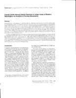 Coyote (Canis latrans) habitat selection in urban areas of Western Washington via analysis of routine movements