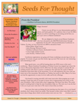 Seeds for Thought, August 2017