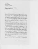 Distribution of Freshwater Fished in Western Washington