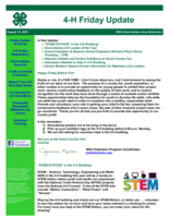 4-H Friday Update, August 12, 2016