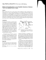 Effects of Fluctuating Flows on the Population Dynamics of Rainbow Trout in the Spokane River of Idaho