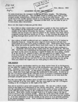 Learning to use the compass