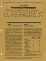 Crossbreeding programs for commercial pork production