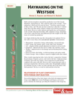 Haymaking on the Westside/Farming West of the Cascades Series