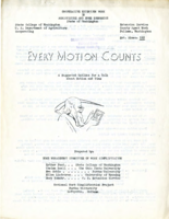 Every motion counts: A suggested outline for a talk about motion and time