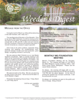 Weeder's Digest, March 2011
