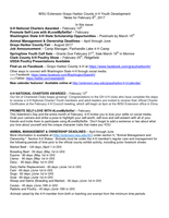 Grays Harbor County 4-H News Blast, February 8, 2017