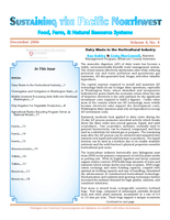 Sustaining the Pacific Northwest, December 2006