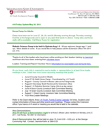 4-H Friday Update, May 20, 2011