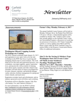 Garfield County Extension Newsletter, January-February 2017
