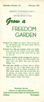 Grow a freedom garden