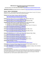 Grays Harbor County 4-H News Blast, October 5, 2018