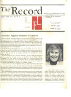 The Record, volume 44, no. 1, Spring