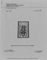 Suggestions for alfalfa leafcutting bee management