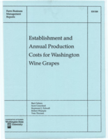 Establishment and annual production costs for Washington wine grapes