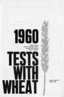 1960 tests with wheat