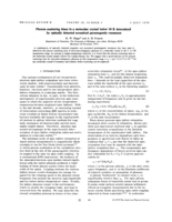Phonon Scattering Times in a Molecular Crystal Below 10K Determined by Optically Detected Acoustic Paramagnetic Resonance