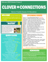 Clover Connections, February 2019