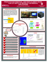 Predictive Mathematical, and finite element model for cut depth of waterjet for medical applications