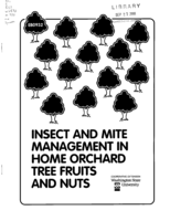 Insect and mite control in home orchard tree fruits and nuts