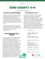 King County 4-H, March 2019