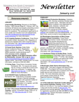 Walla Walla County Extension Newsletter, January 2018