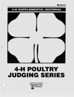 4-H poultry judging series: 4-H supplemental material