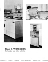 Plan a workroom for laundry and other activities