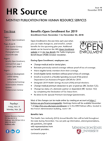 HR Source Newsletter, November 2018
