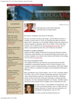 CougaRx Alumni Newsletter, March 2014