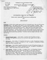Recommendations for the control of small fruit diseases in western Washington 1956: apple diseases
