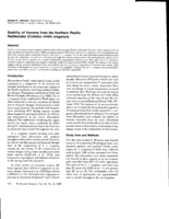 Stability of Venoms from the Northern Pacific Rattfesnake (Crotalus viridis oreganus)