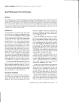 Dwarf mistletoes in forest canopies