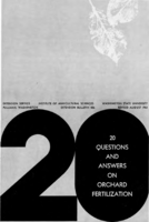 20 questions and answers on orchard fertilization
