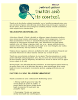 Thatch and Its Control