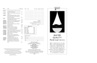 Water Quality Publications List