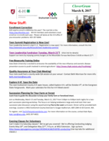 CloverGram, March 8, 2017