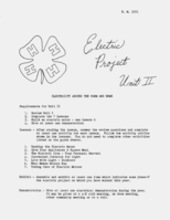 Electric project unit 2: Electricity around the farm and home