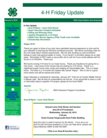 4-H Friday Update, January 8, 2016