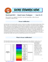 Shore Stewards News, March/April 2013