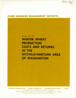 Winter wheat production costs and returns in the Ritzville-Hartline area of Washington
