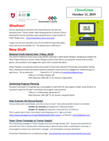 CloverGram, October 11, 2019