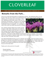 Cloverleaf, February 2011